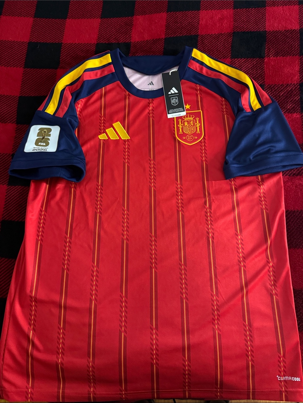 Spain 🇪🇸 2026 FIFA World Cup Official Edition Home Adidas Jersey